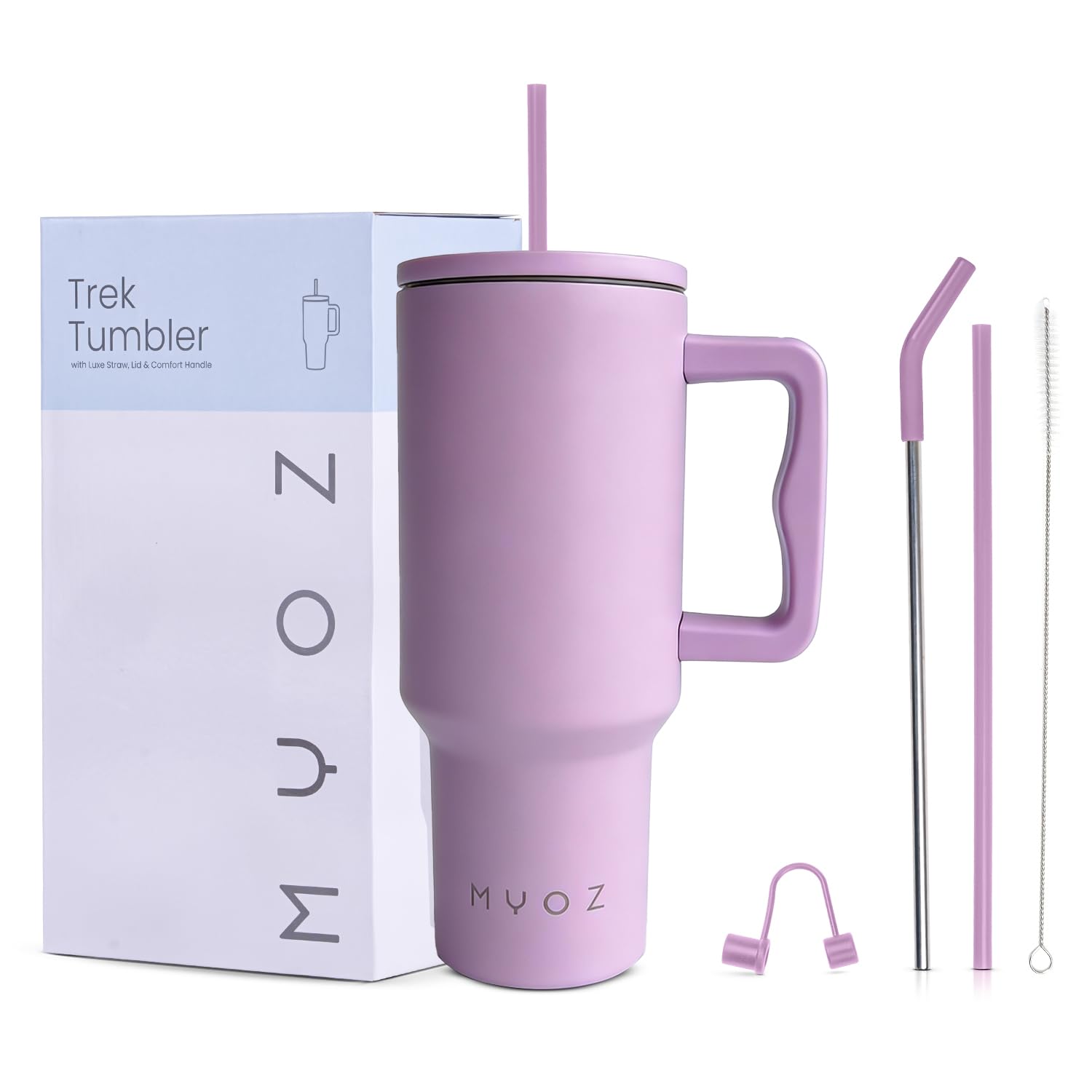 MYOZ 1200ML Stainless Steel Insulated Tumbler Water Mug with